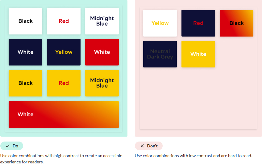 Accessibility guidelines image
